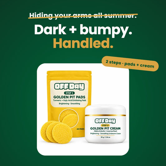 Golden Pit Kit: dark + bumpy, handled