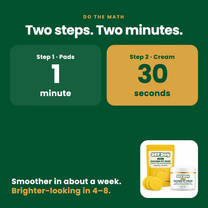 Two steps, two minutes